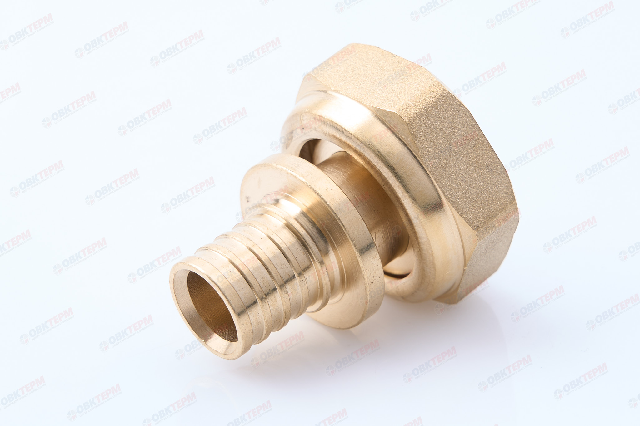 Муфта аксиальная с накидной гайкой  16-2.2 х 3/4"      TIM   (150/5) - изображение №1
