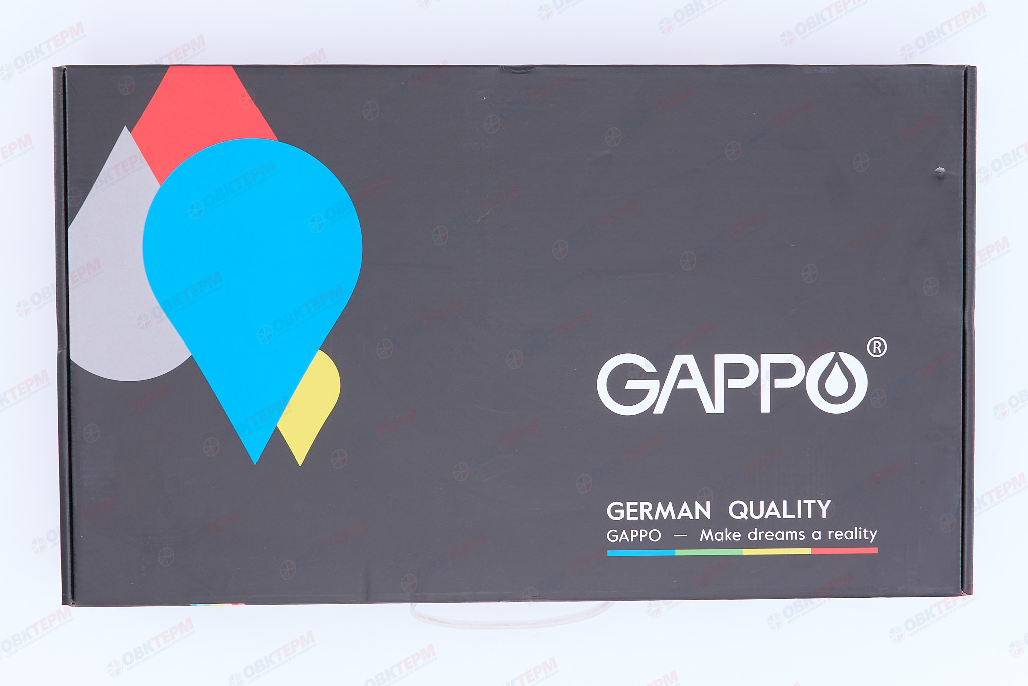 Смеситель д/кухни под ФИЛЬТР GAPPO G4398-17 латунь /хром /гибкий излив /Ø35 /шпилька - миниатюра №11