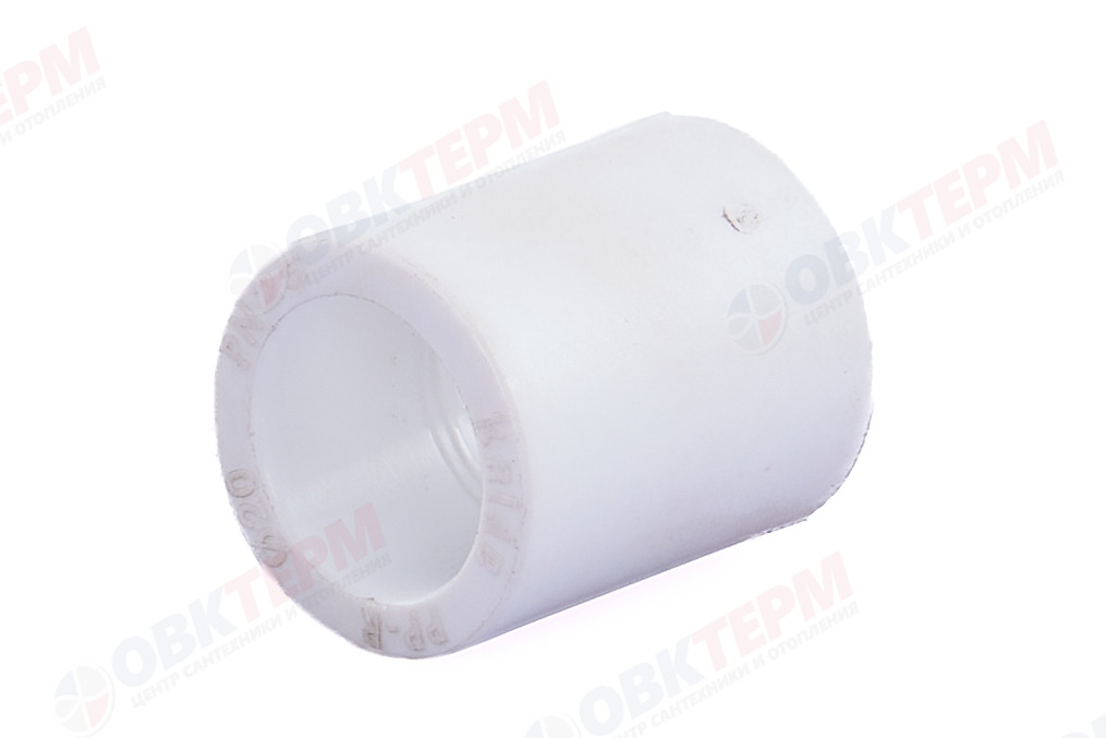 Муфта  20    БЕЛАЯ PP-R    (KALDE)     (600) - Изображение №2