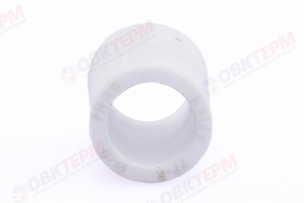 Муфта  20    БЕЛАЯ PP-R    (KALDE)     (600) - Изображение №3