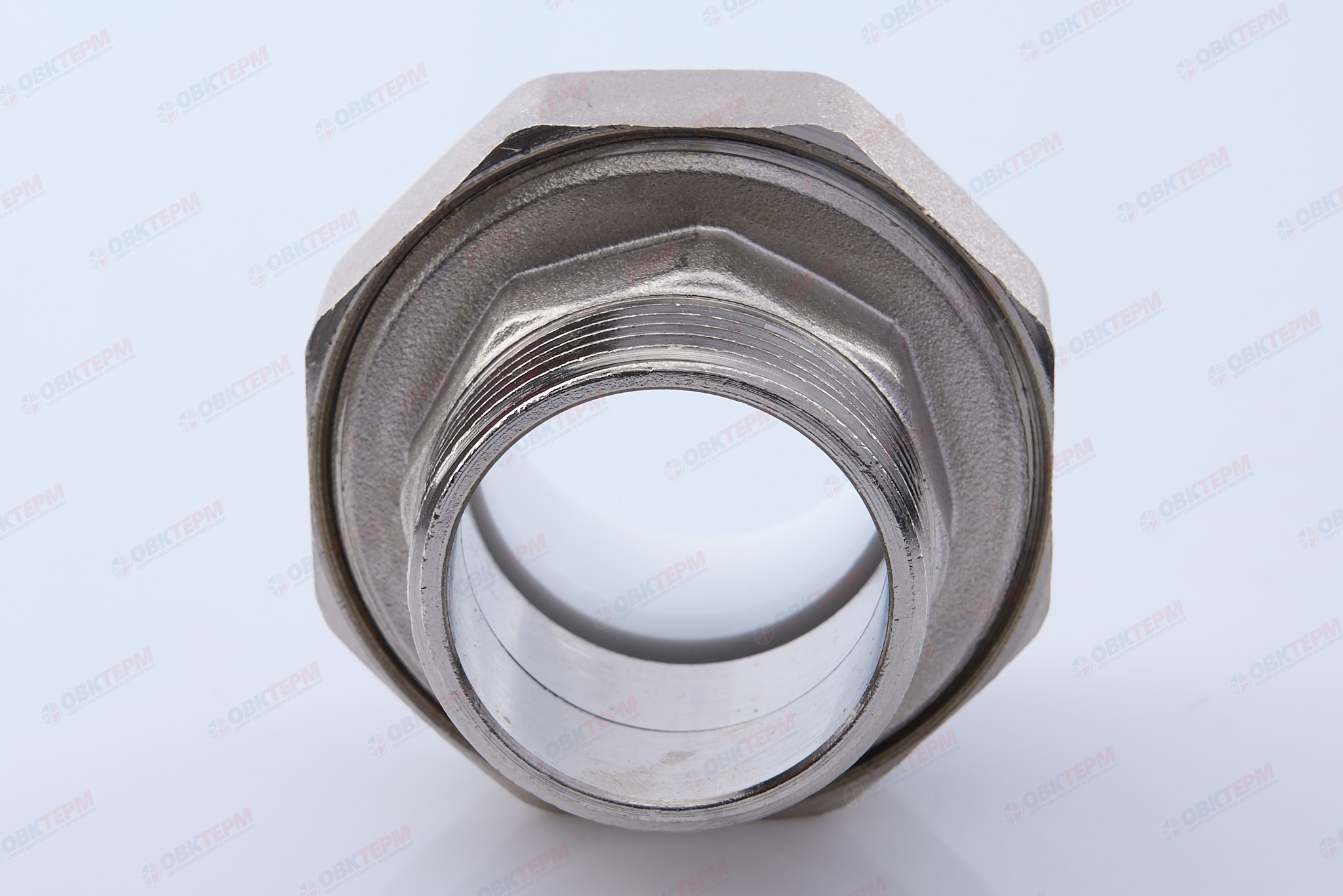 Разборное соединение   40 * 1 1/4"  Н    БЕЛОЕ PP-R    (RTP)    (40/5) - миниатюра №4