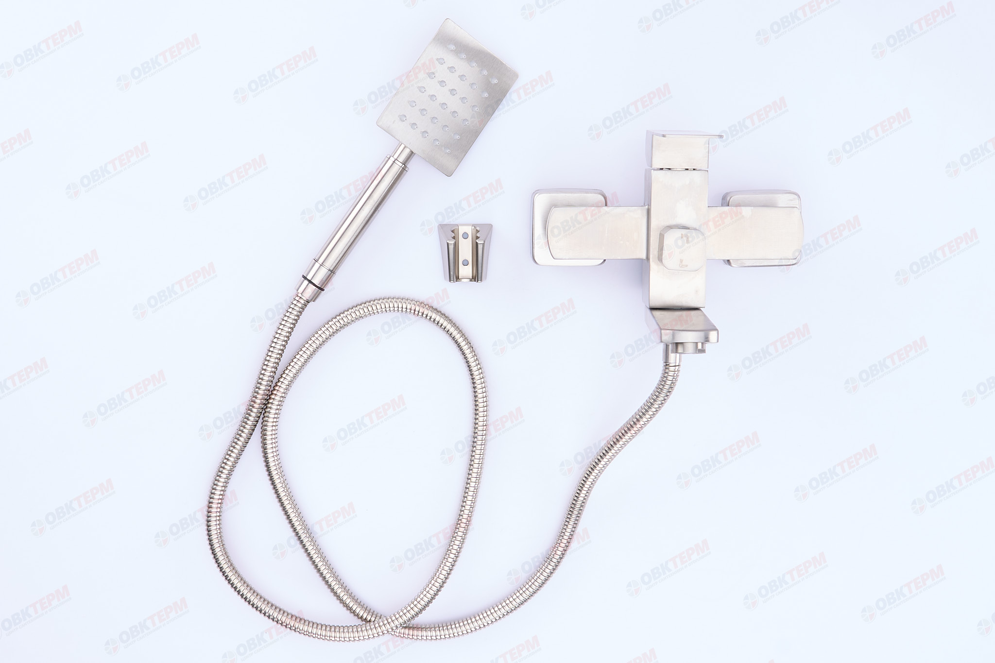 Смеситель д/ванны корот. нерж/сталь CHAMPION KUB-009 (EURO) (10 шт/ящ) - Изображение №2