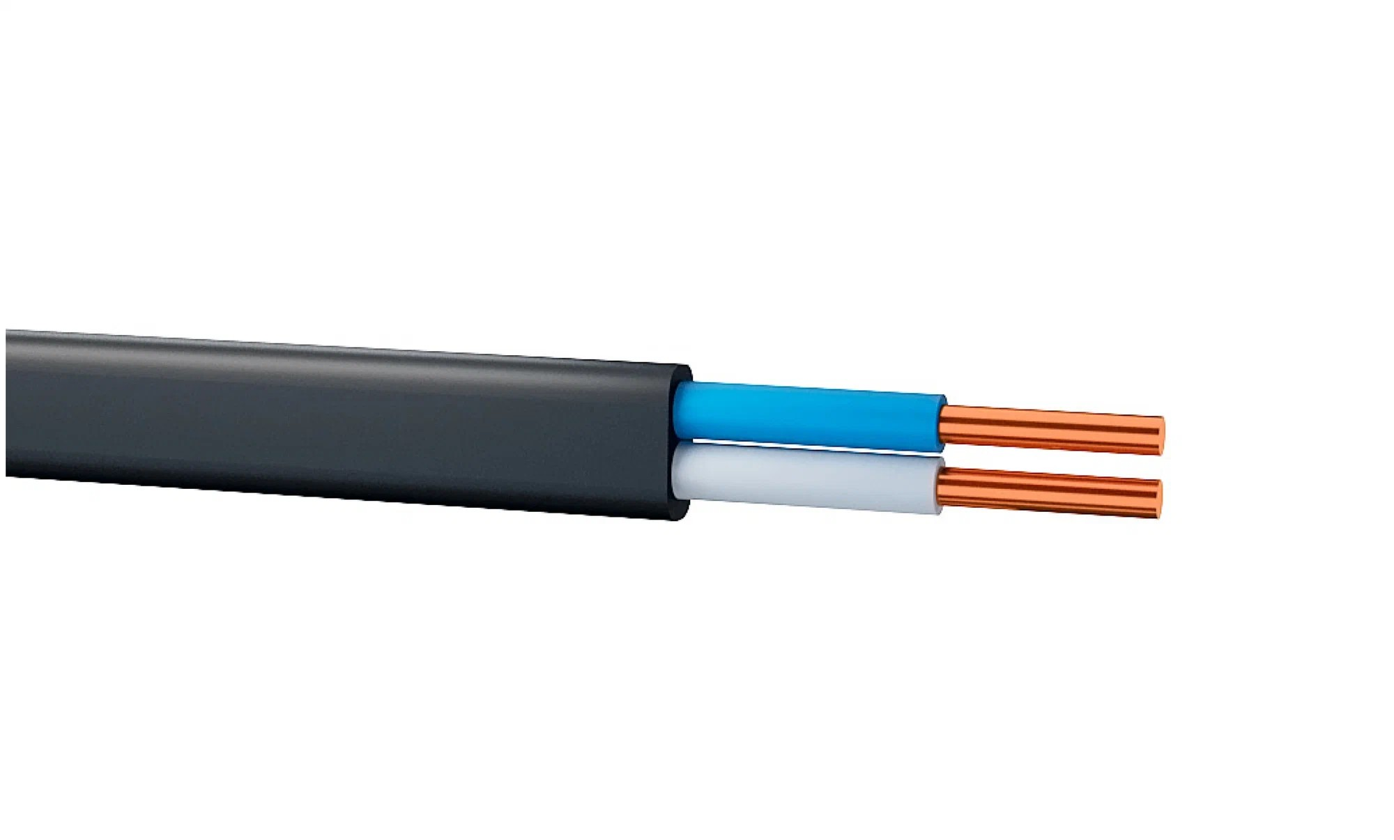 Кабель ВВГ-П 2х1,5 (нг-LS) (100м) ЭНЕРГОМИР - Изображение №2