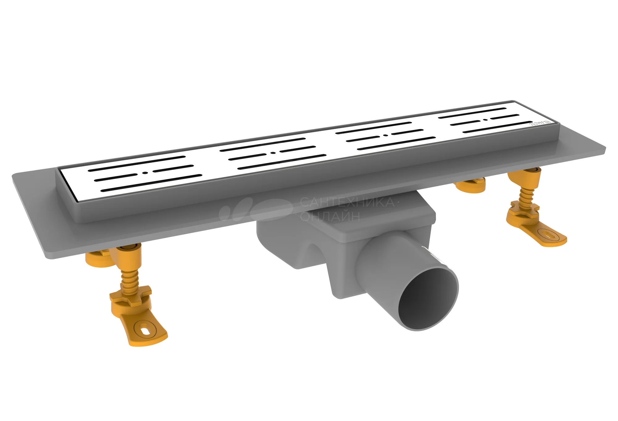 Трап-лоток 60 см  NOVA  пластик корпус (сухой затвор)  5660  (1шт/15 упак) - Изображение №1