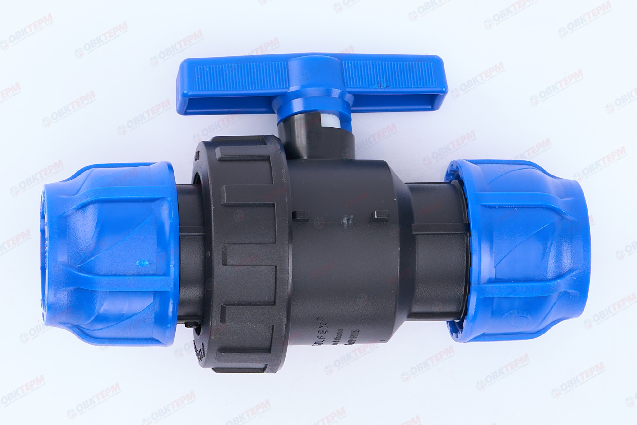 Кран       40  зажим     ПНД (VALFEX) (12/2) - изображение №1