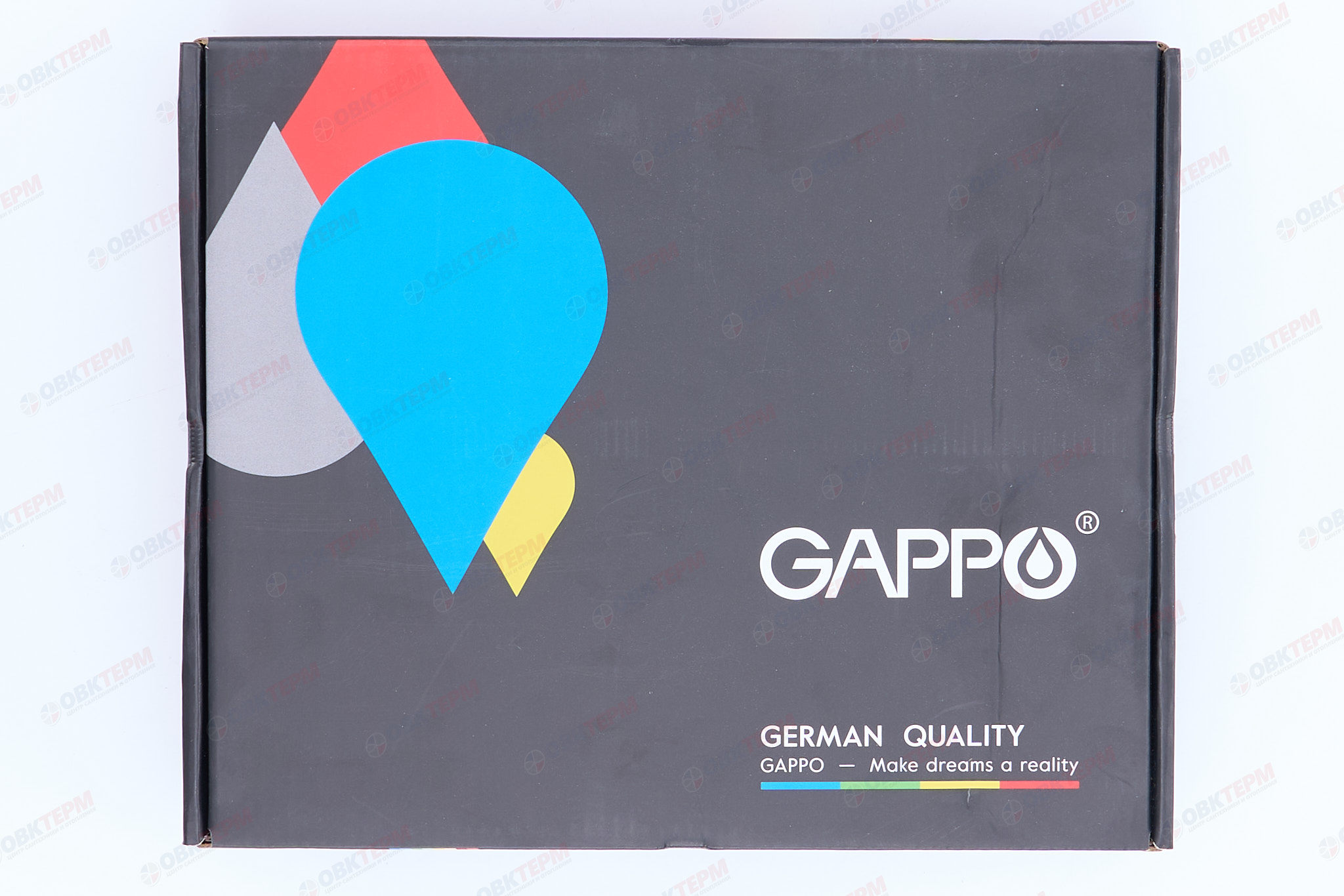 Смеситель с гигиеническим душем GAPPO G7217-8 белый/хром - миниатюра №9