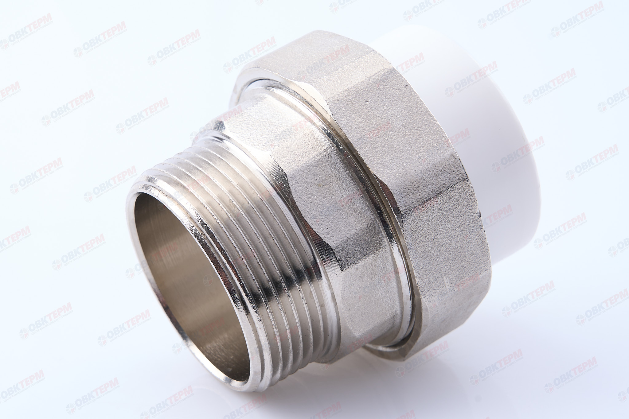 Разборное соединение   40 *1 1/2"  Н   БЕЛАЯ          (PRO AQUA)    (20) - Изображение №1