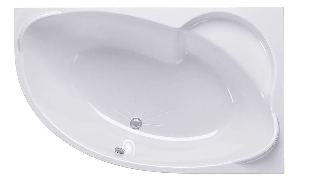 Ванна акрил  ALEX BAITLER  RITSA R 170*105 пустая (NW) - Изображение №1