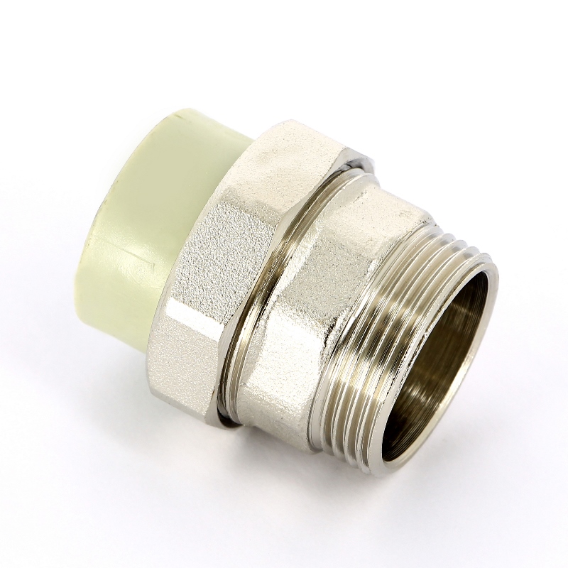Разборное соединение   25 * 3/4" н   СЕРОЕ   (PRO AQUA)    (65/13) - Изображение №1
