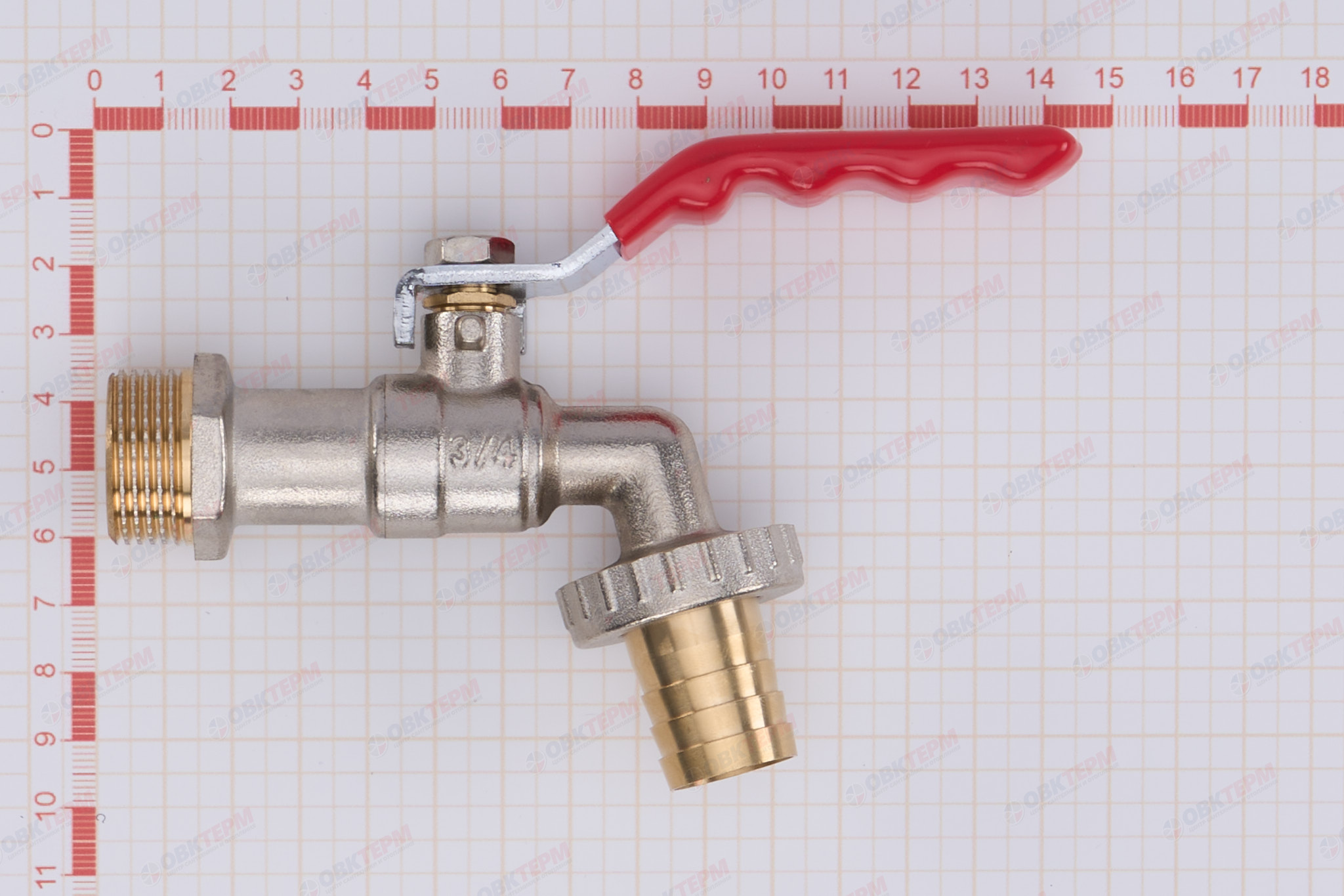 Кран  поливочный 3/4"  NOLF Classic   (48/21) - миниатюра №6