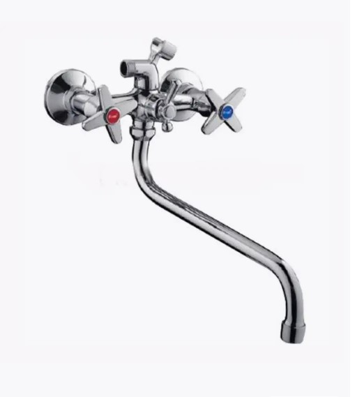 Смеситель д/ванны хром F2220  (длинный гусак 40 см)  FRAP - изображение №1