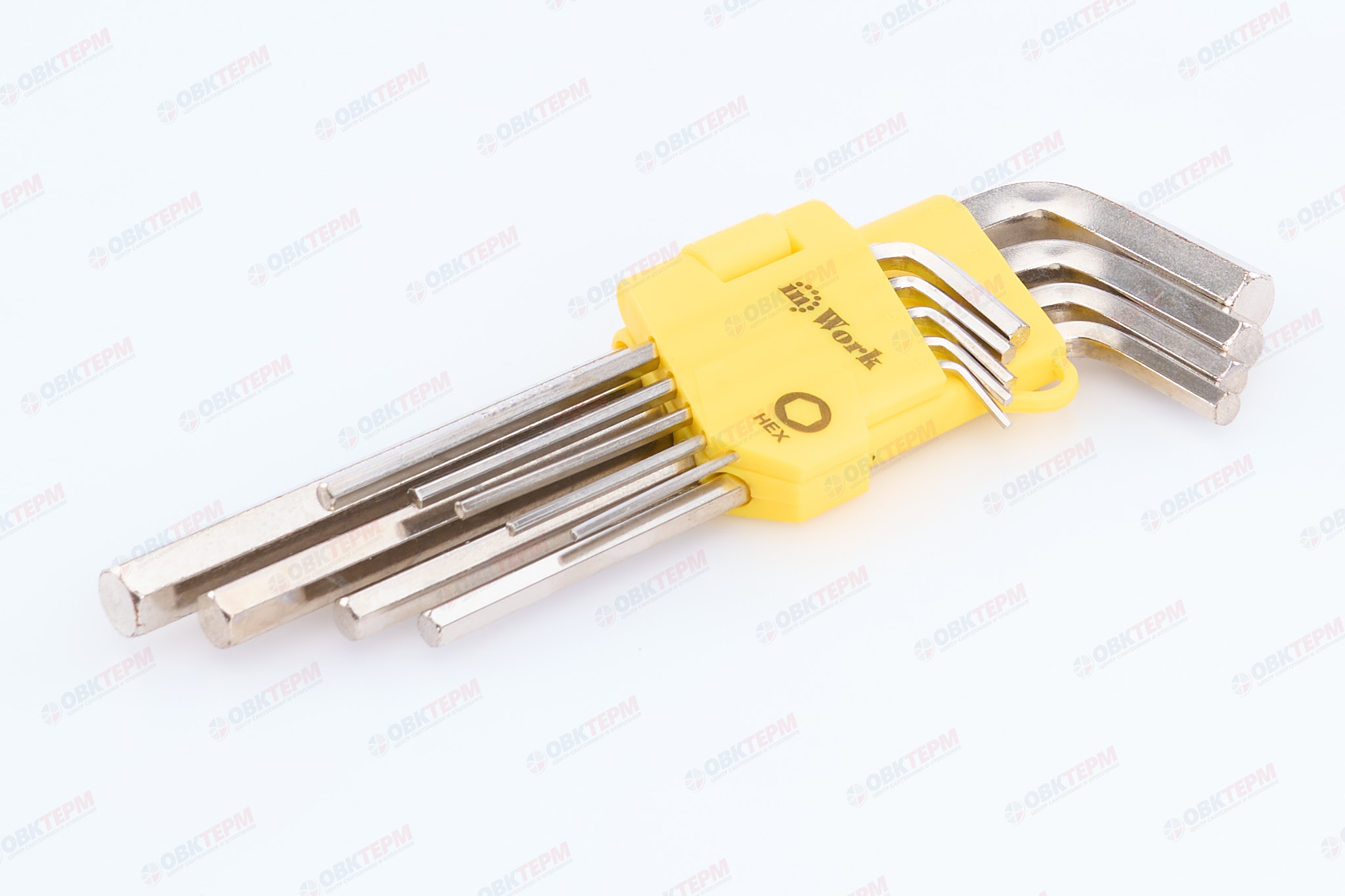 Набор ключей L-образных НЕХ Н1.5-10 удлиненные, 9 шт InWork - Изображение №2