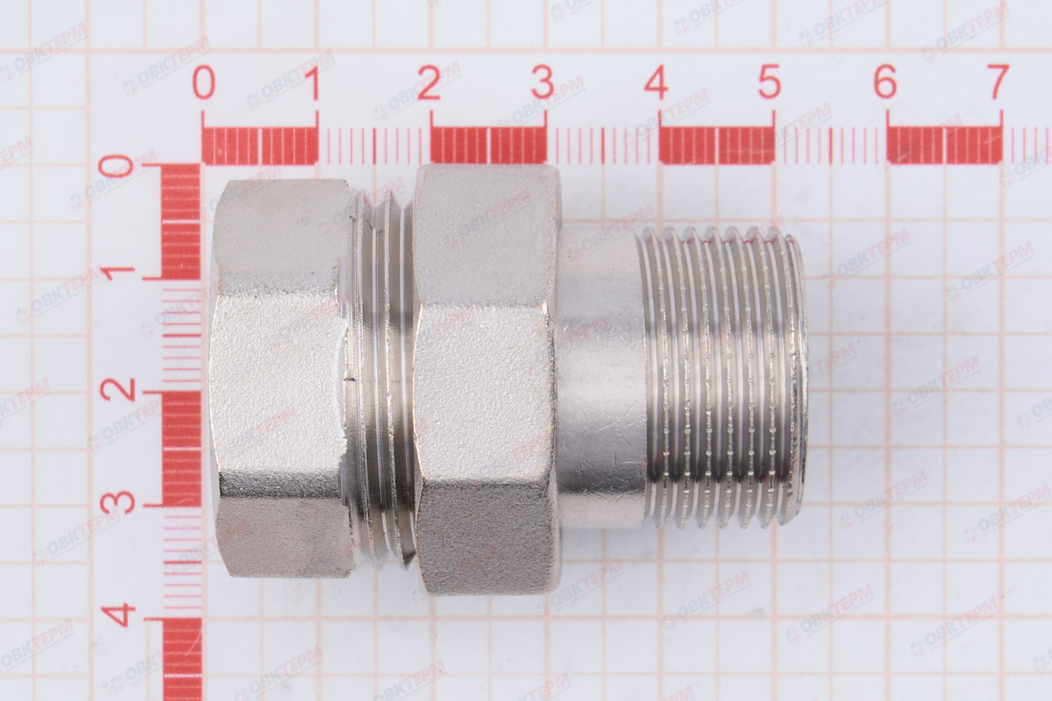 Американка     Valtec      3/4" прямая             (70/10) - миниатюра №8