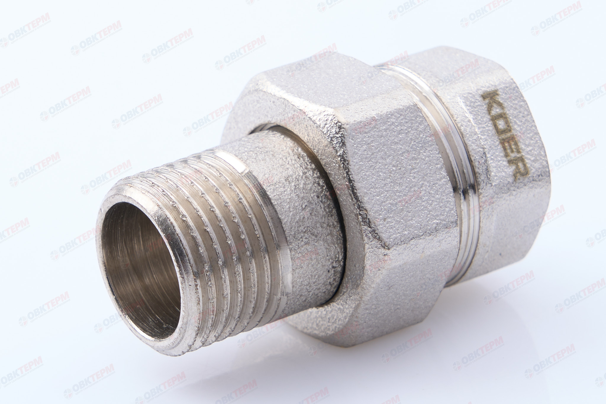 Американка   KOER        1/2"  прямая  усиленная  (180/45 шт) - Изображение №1