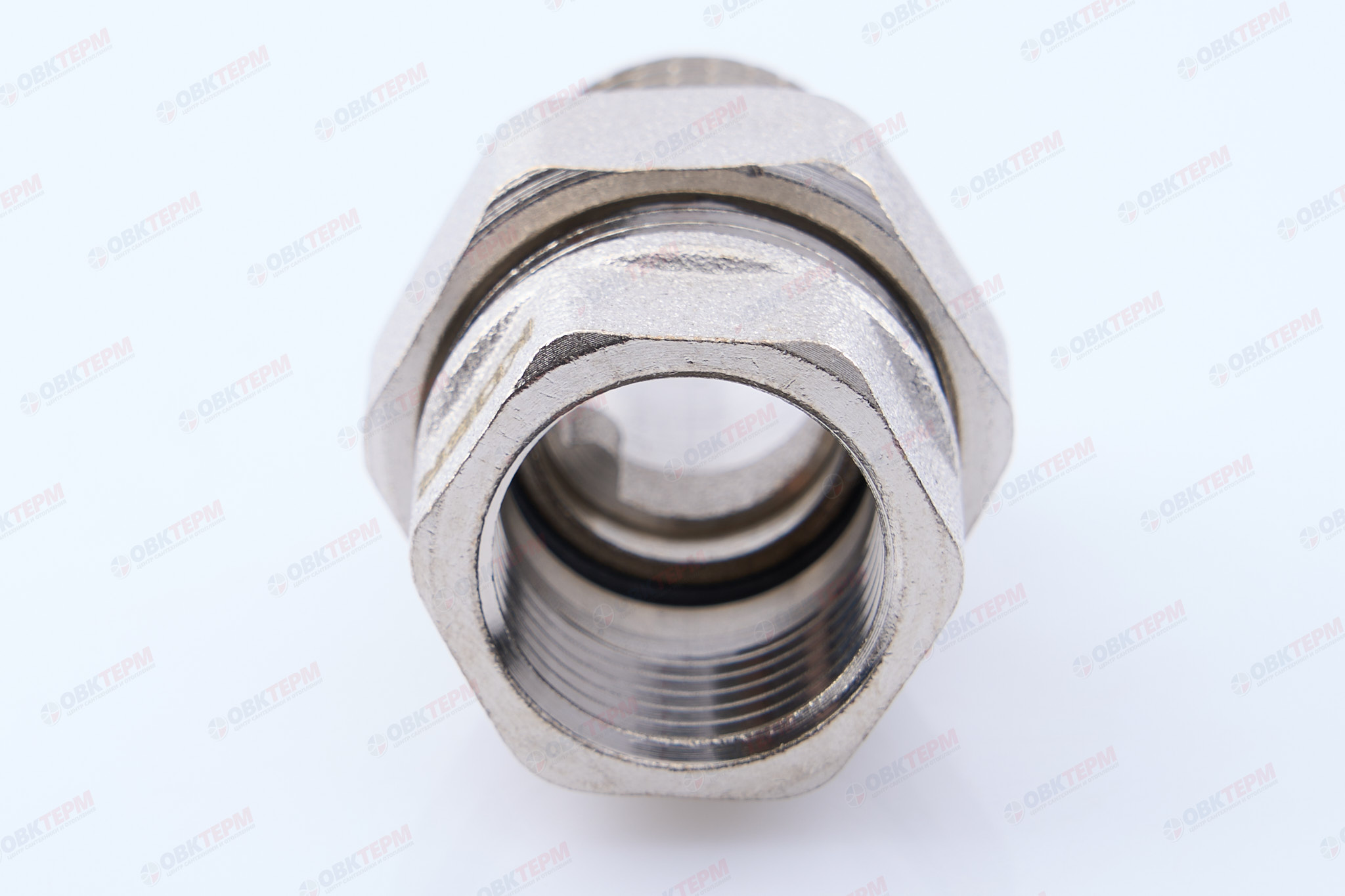 Американка   KOER        1/2"  прямая  усиленная  (180/45 шт) - миниатюра №6