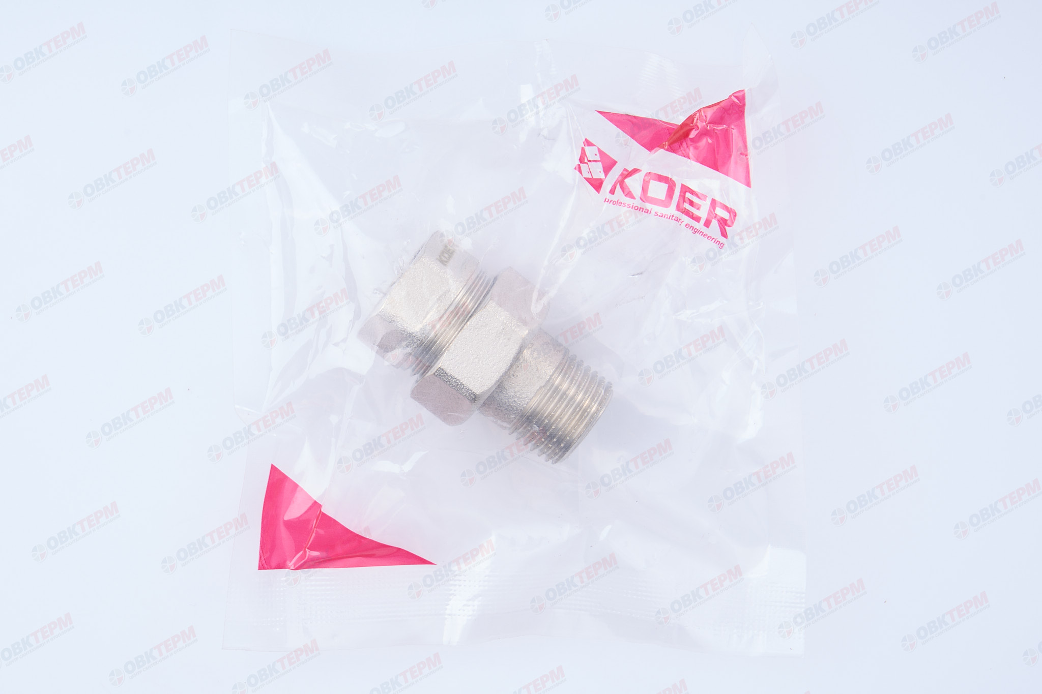 Американка   KOER        1/2"  прямая  усиленная  (180/45 шт) - миниатюра №8