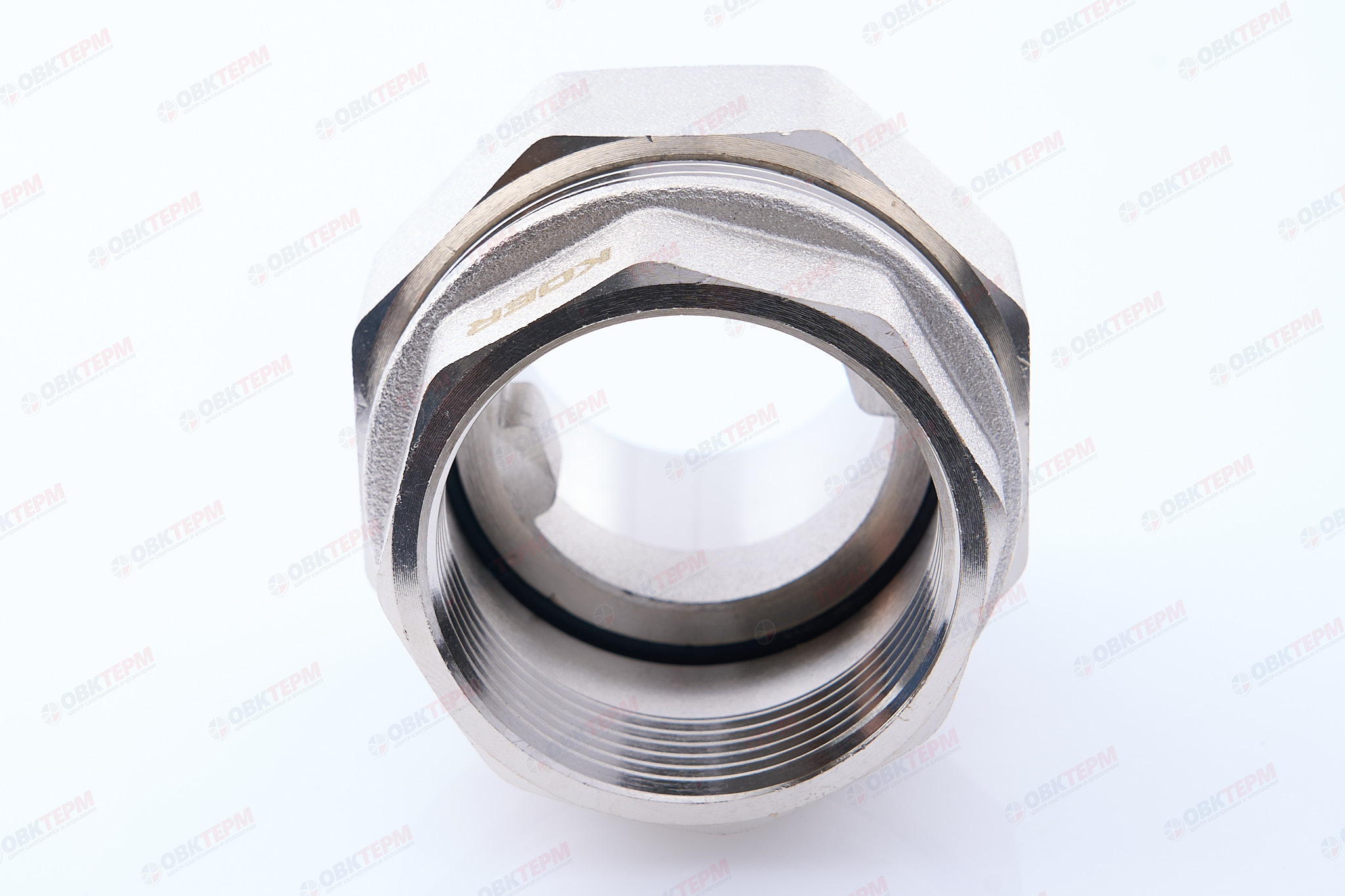 Американка   KOER     1 1/2"  прямая  усиленная  (24/6 шт) - миниатюра №6