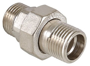 Американка прямая разъемная        1/2" нн  никель    Valtec       (120ящ/10уп) - Изображение №2