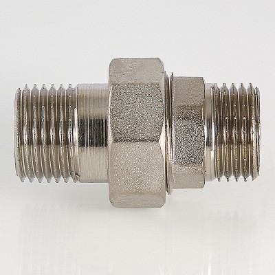 Американка прямая разъемная        3/4" нн никель    Valtec          (70ящ/10уп) - Изображение №3