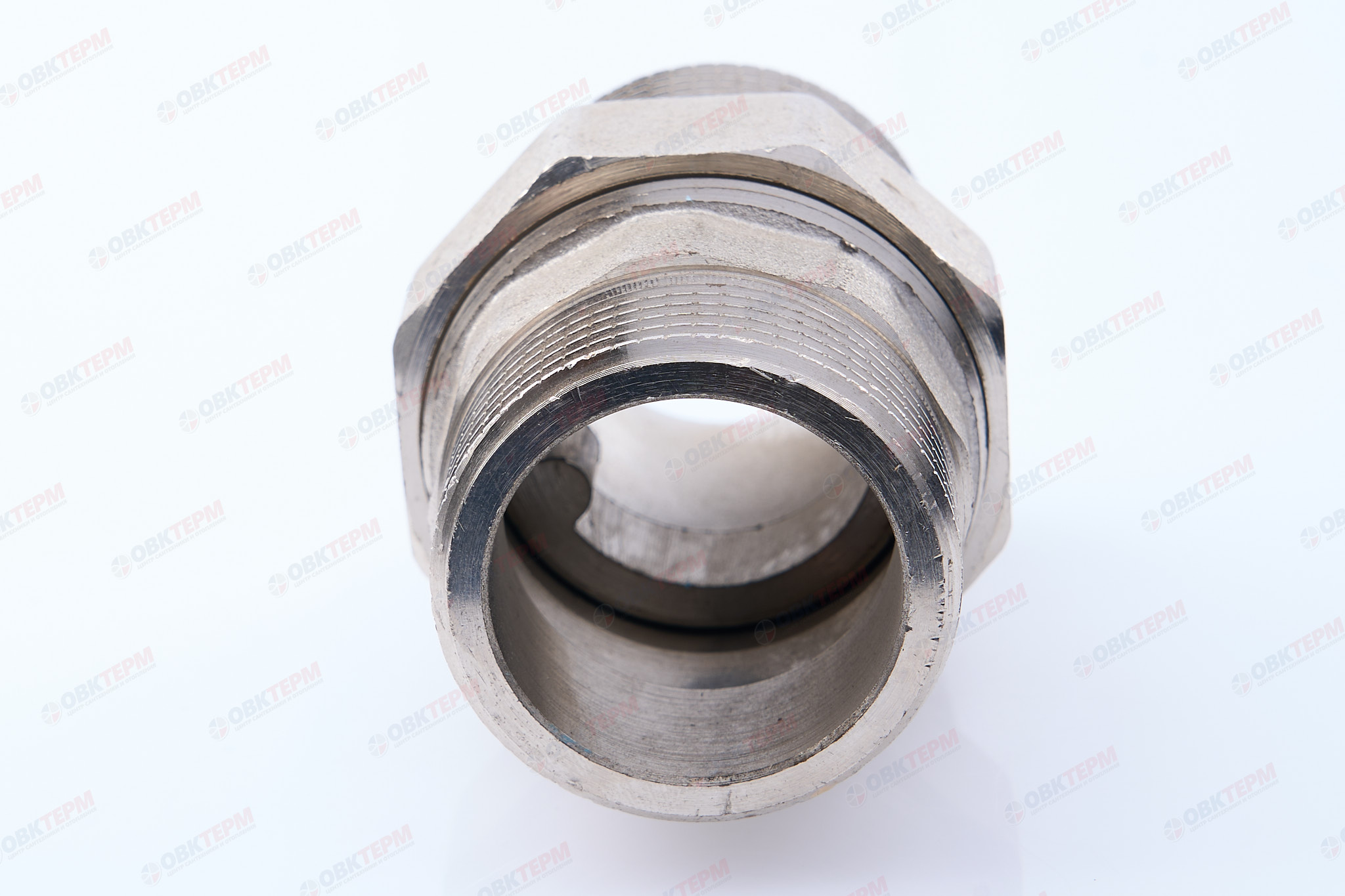 Американка прямая разъемная     1 1/4" нн  хром    Valtec    (   /5) - миниатюра №7