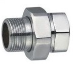Американка хром TIM   1/2" прямая   (10шт/120ящ) - миниатюра №2
