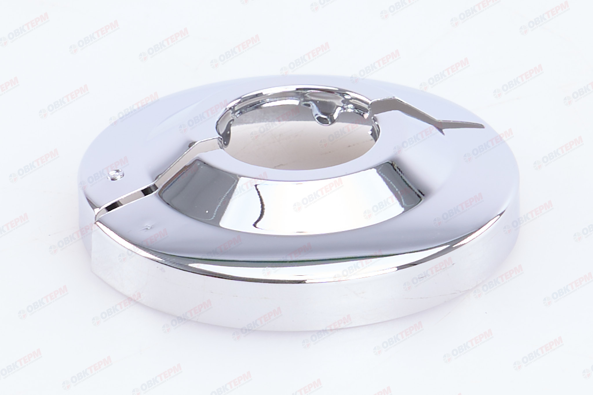 Чашка декоративная TIM (хромированная) разъемная 1/2"  (100шт/1000ящ) - Изображение №1