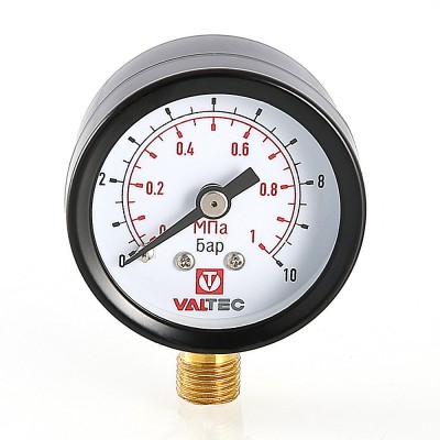 Манометр Ду 63 низ 1/4" 0-16 бар TM-310P    (Valtec) - Изображение №4
