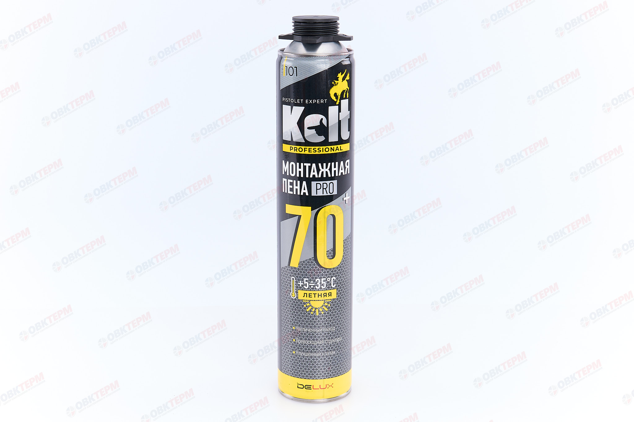 Пена монтажная KOLT PRO 70+ Летняя 1 кг (пистолет) - Изображение №1