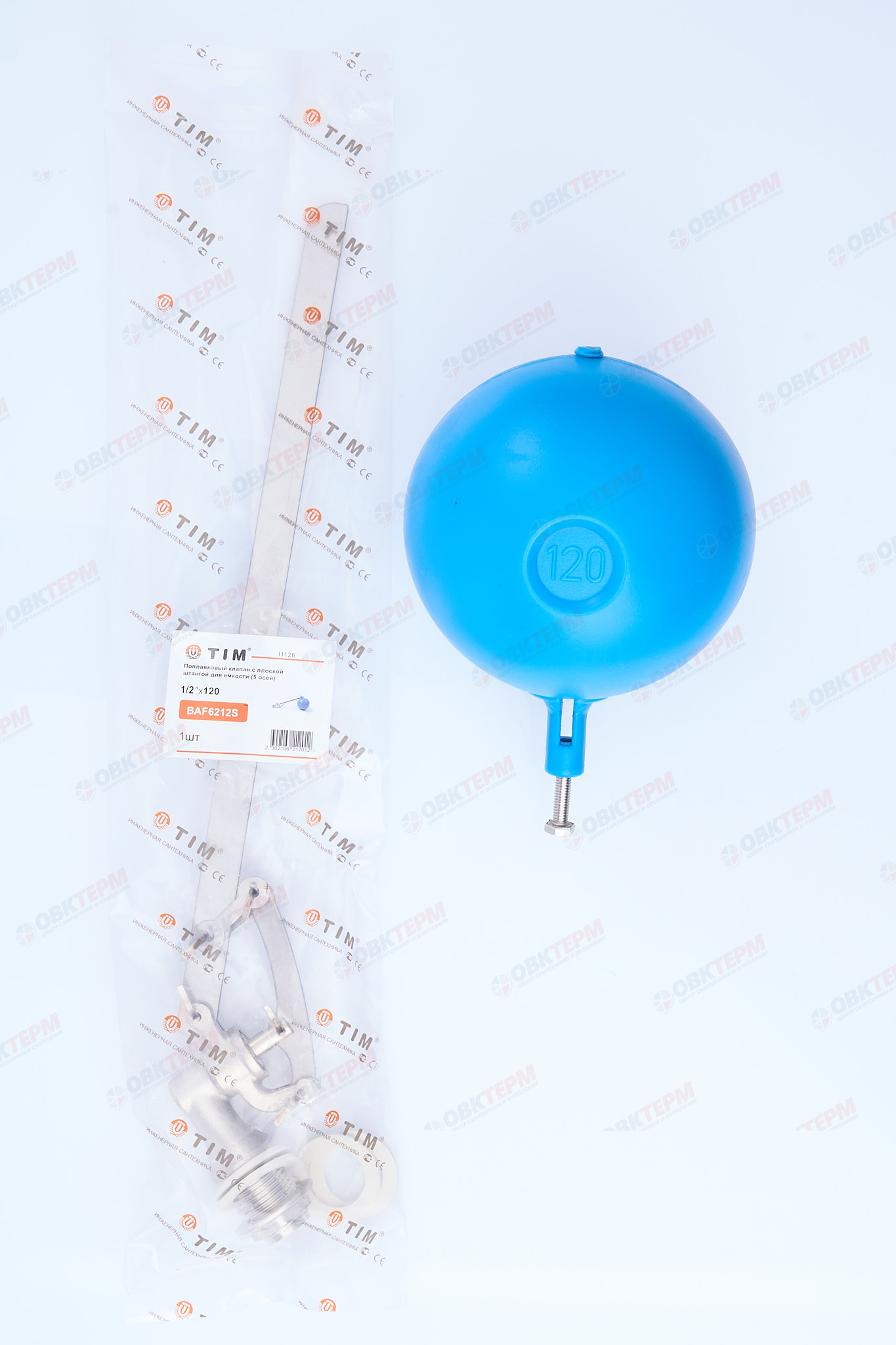 Поплавок     д/емк       1/2"   TIM   (1шт/24ящ) - Изображение №3