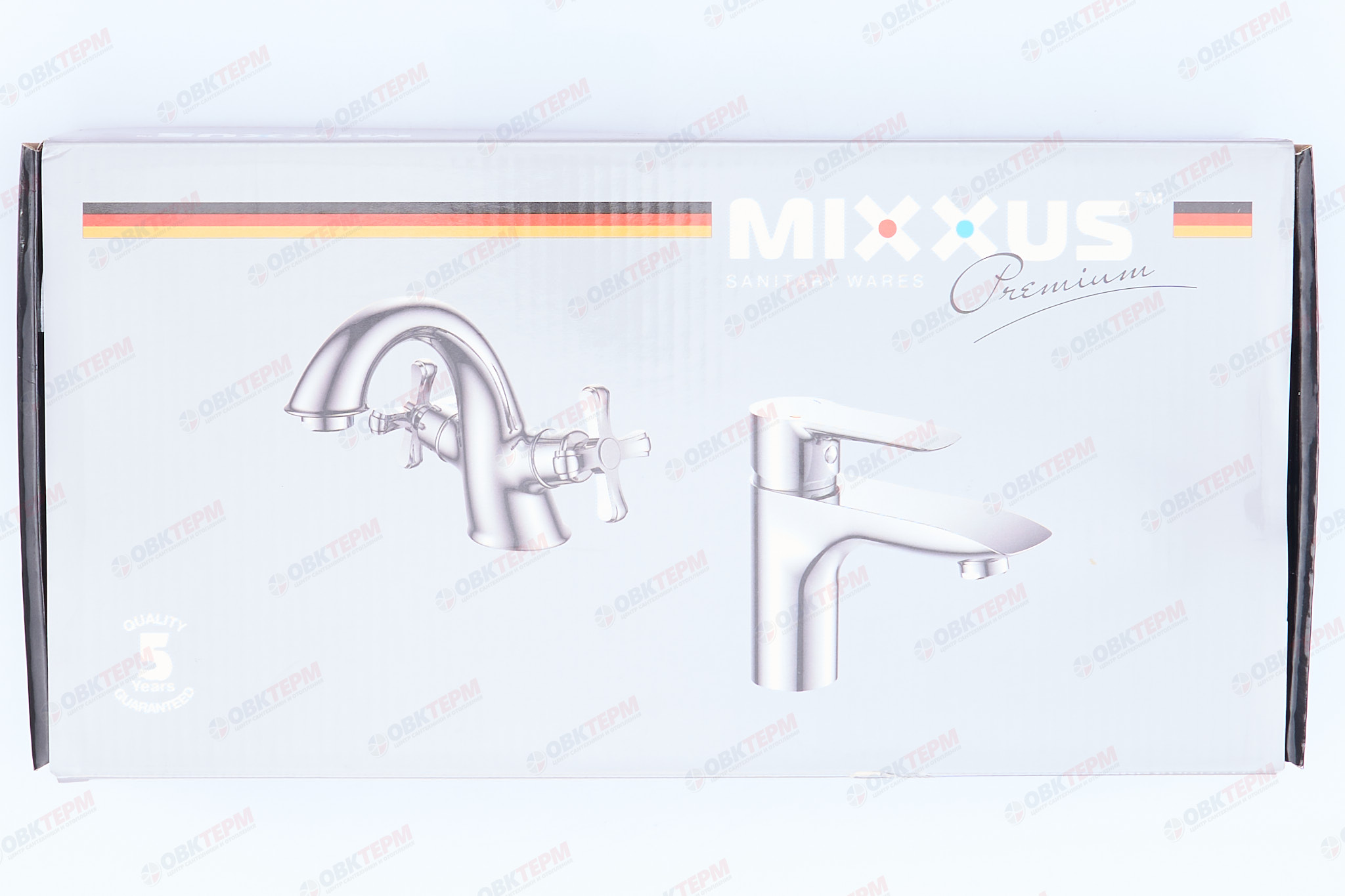 Смеситель д/кухни MIXXUS PREMIUM TIGER 014 Ø40 на ГАЙКЕ BLACK (10 шт/ящ) - миниатюра №8