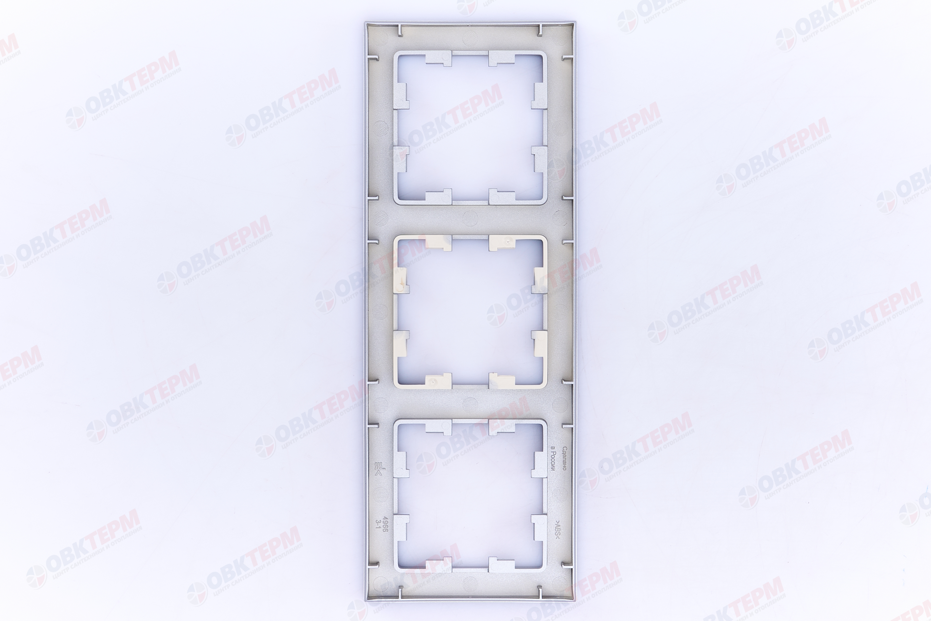 Рамка 3-м Алюминий AtlasDesign Systeme Electric - миниатюра №6