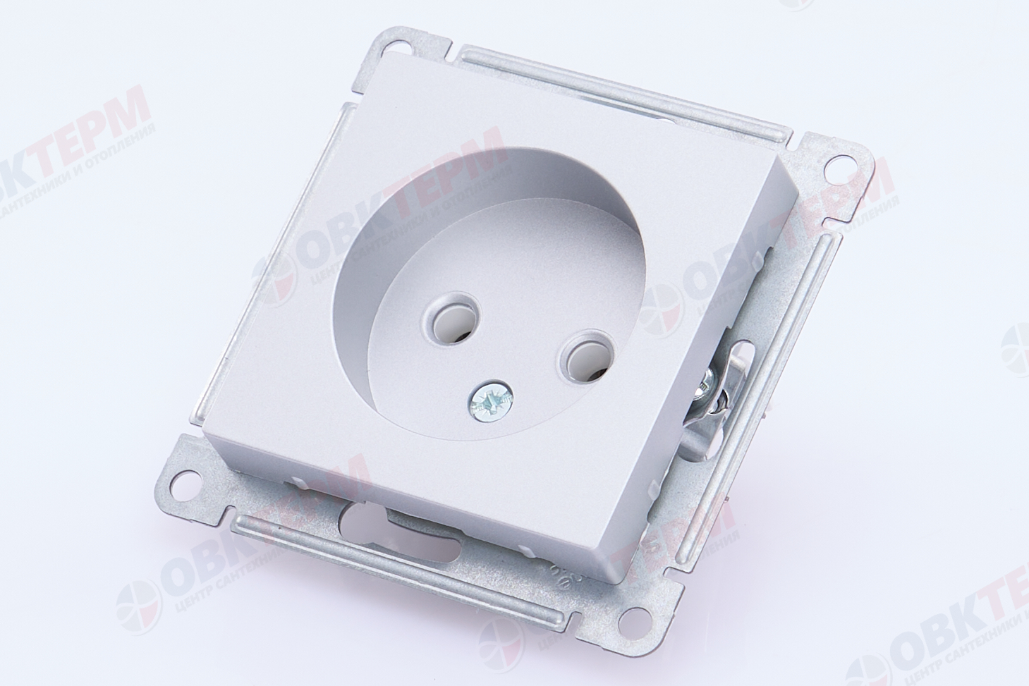 Розетка б/з 16А механизм Алюминий AtlasDesign Systeme Electric - Изображение №4