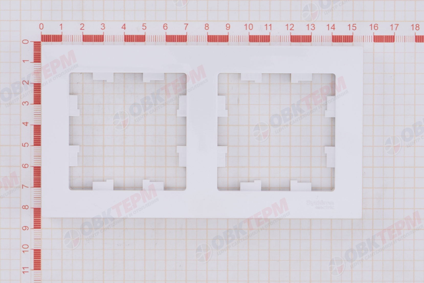 Рамка 2-м Белый AtlasDesign Systeme Electric - миниатюра №8