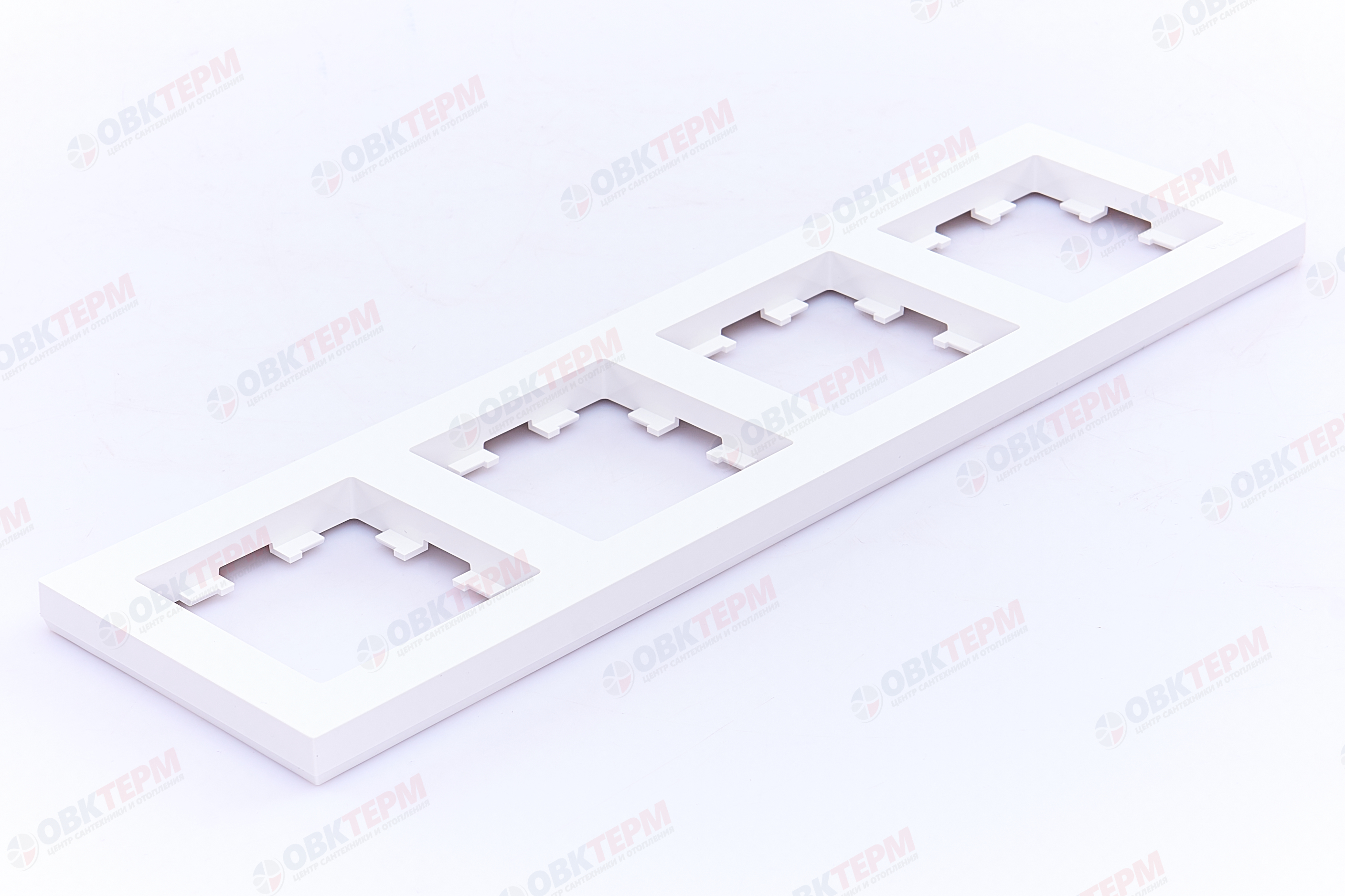 Рамка 4-м Белый AtlasDesign Systeme Electric - Изображение №4