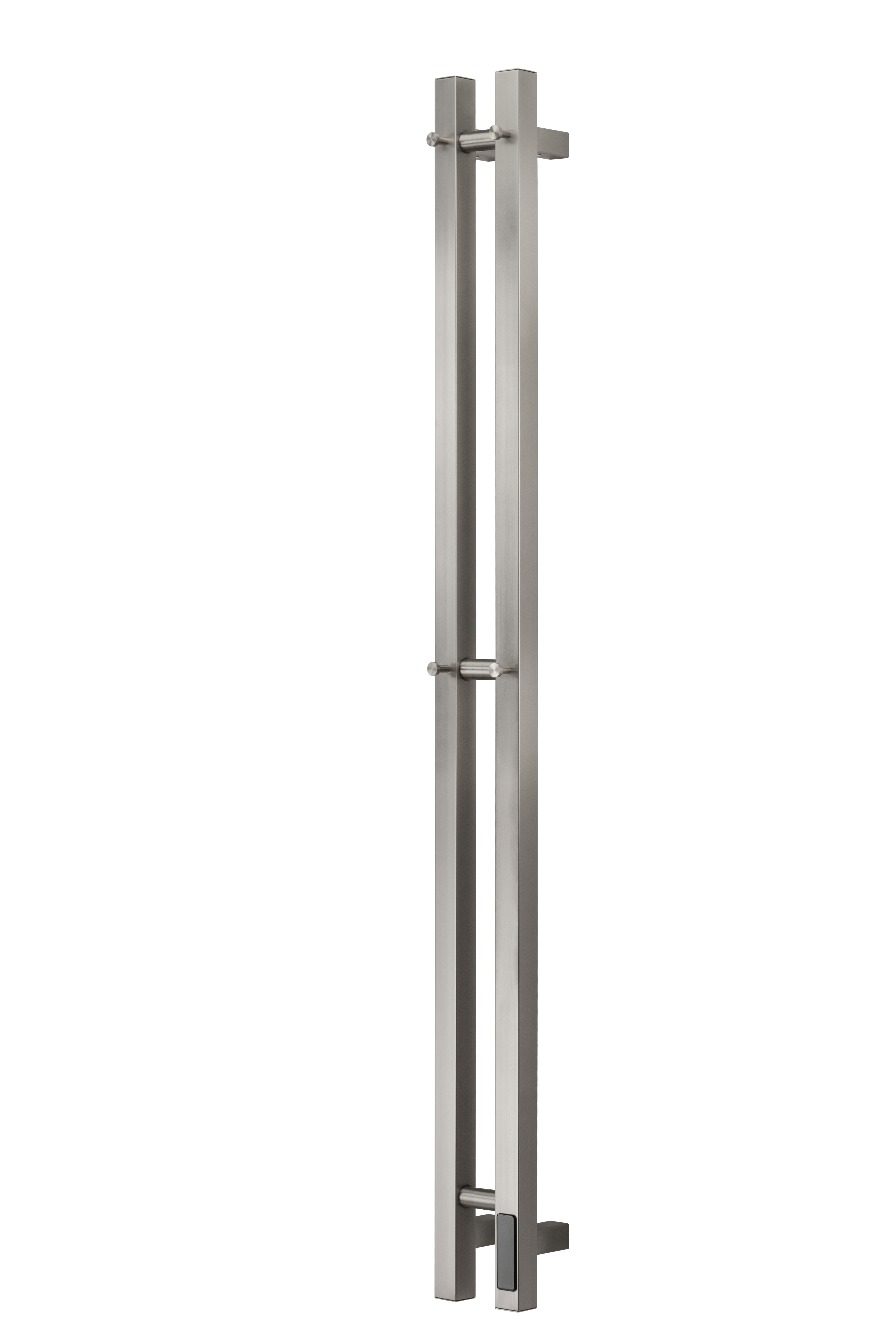 Полотенцесушитель электрический Domamir Papa-K 1200x180 NI (никель) - Изображение №1