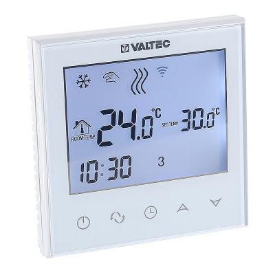 Хронотермостат электр комнатный Valtec с Wi-Fi  VT.AC712.0 - Изображение №1