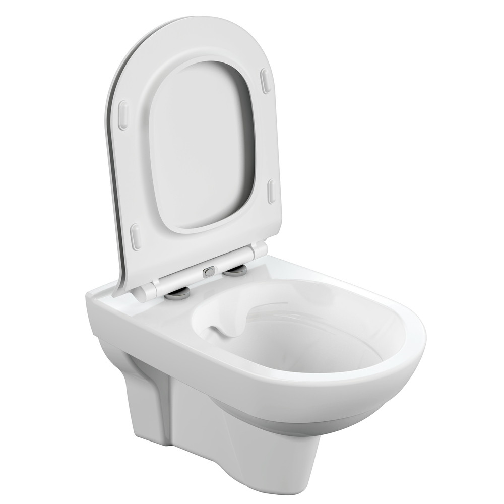 Унитаз подвесной Cersanit CITY Clean On DPL EO slim - миниатюра №6
