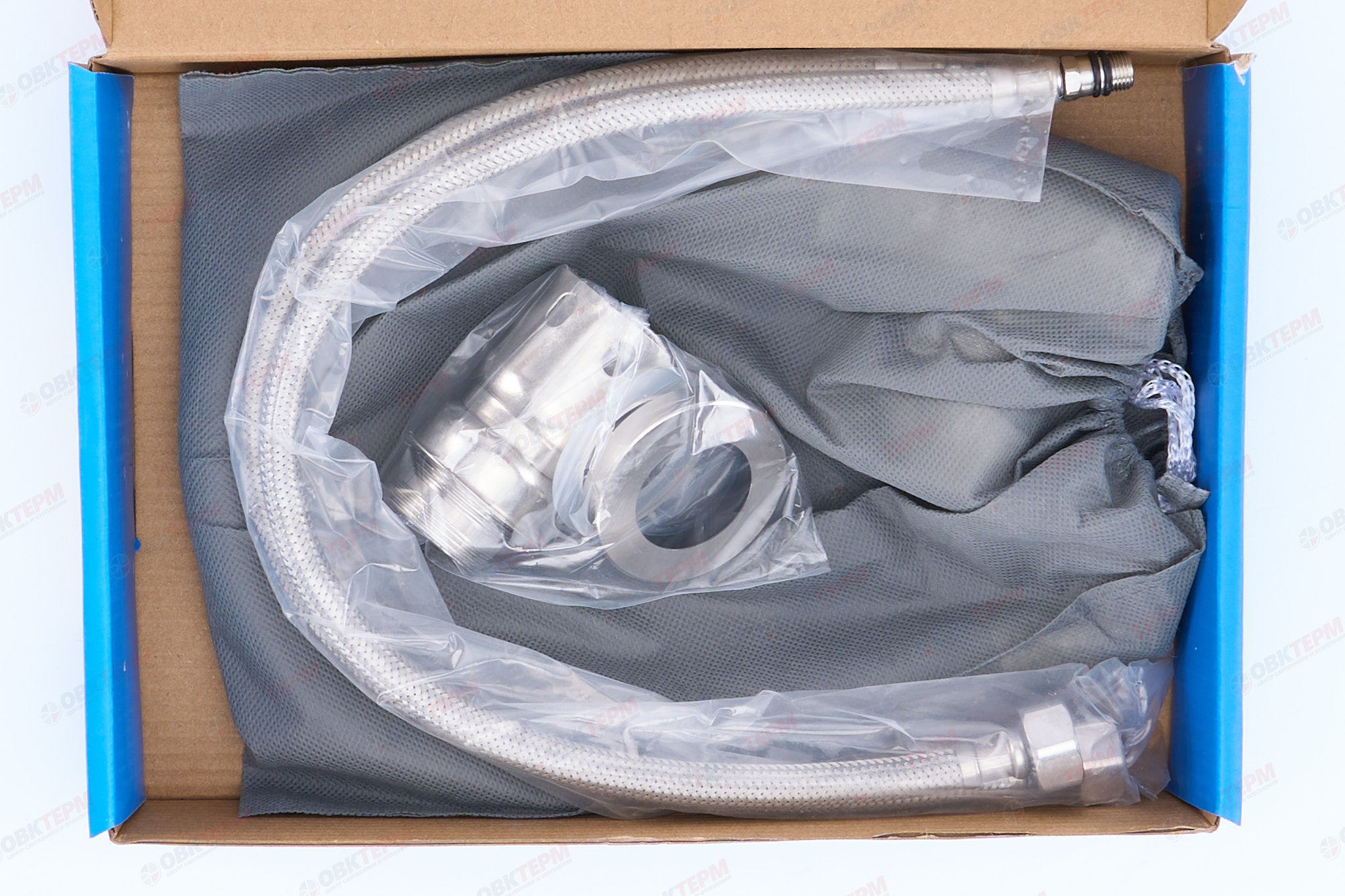 Смеситель д/кухни нерж/сталь REFLECTOR CHAMPION SUS-011 (СЕРЫЙ) (10 шт/ящ) - миниатюра №4