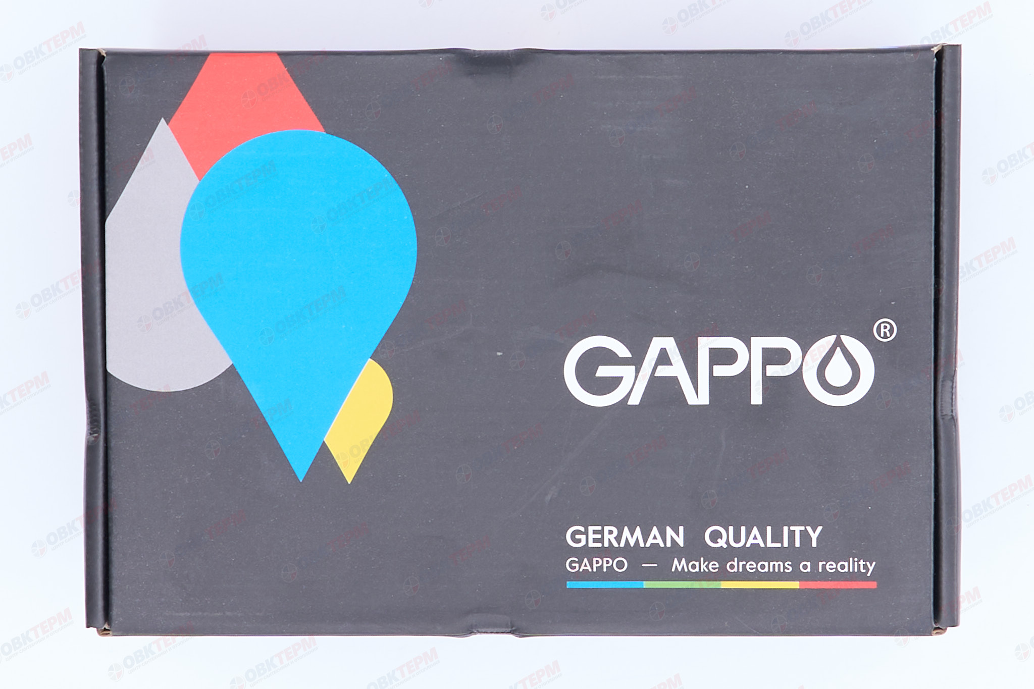 Смеситель с гигиеническим душем GAPPO G2007-8 латунь /белый - миниатюра №8