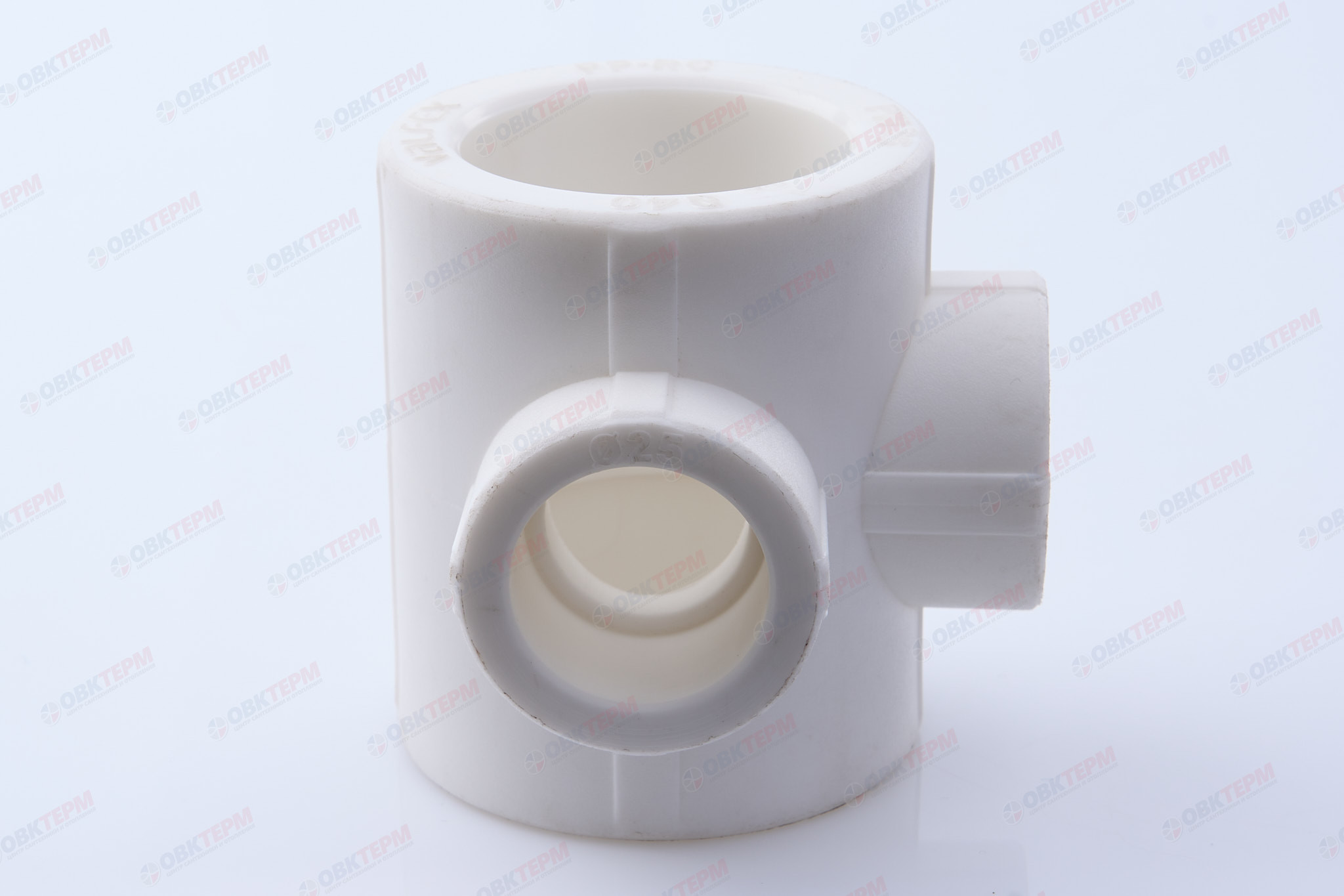 Крестовина двух плоск-я  40*25*25*40      (VALFEX)  белый (60/15) - миниатюра №3