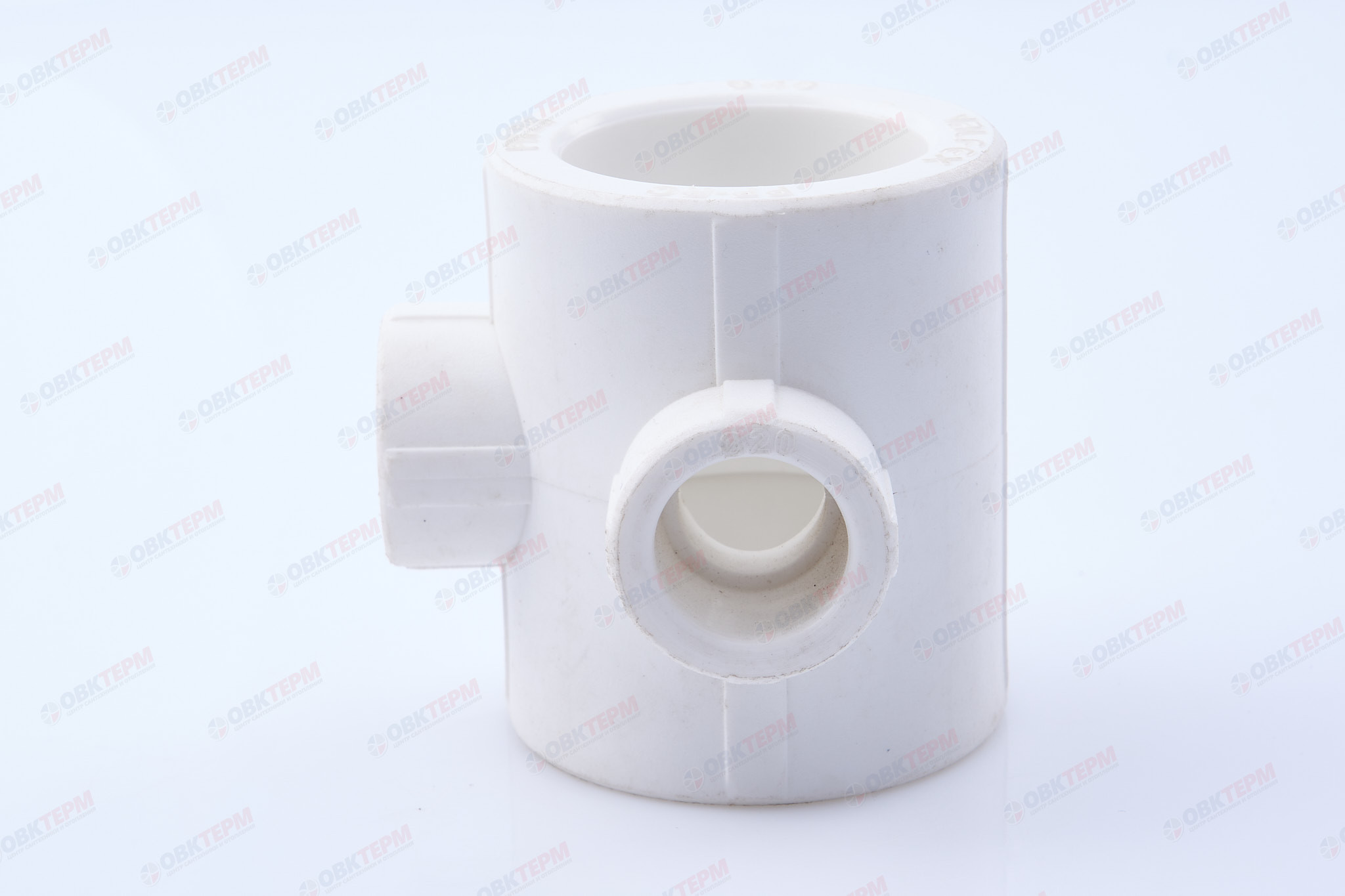 Крестовина двух плоск-я  40*20*20*40      (VALFEX)  белый (60/15) - миниатюра №3