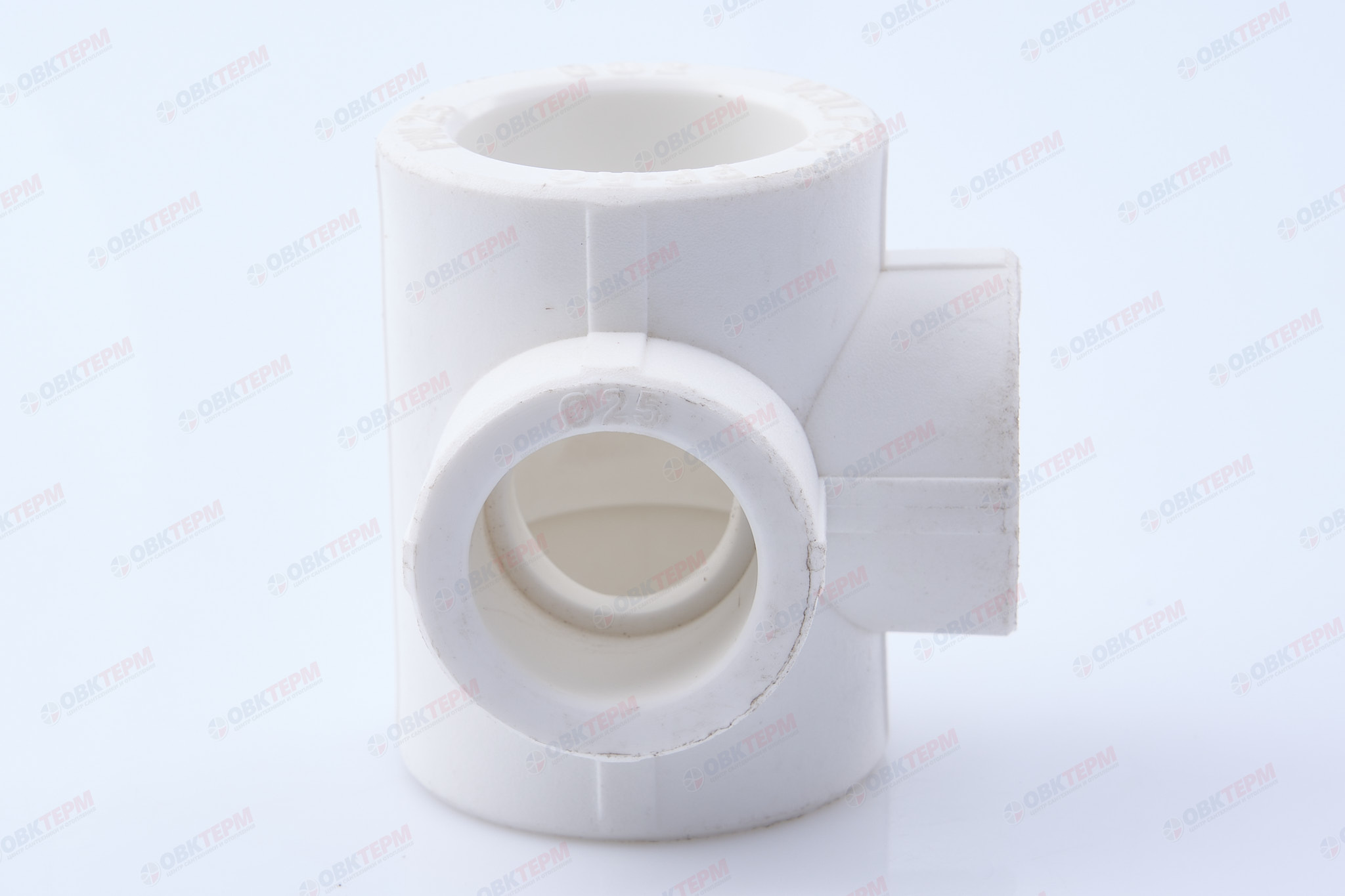 Крестовина двух плоск-я  32*25*25*32      (VALFEX)  белый (100/20) - Изображение №3