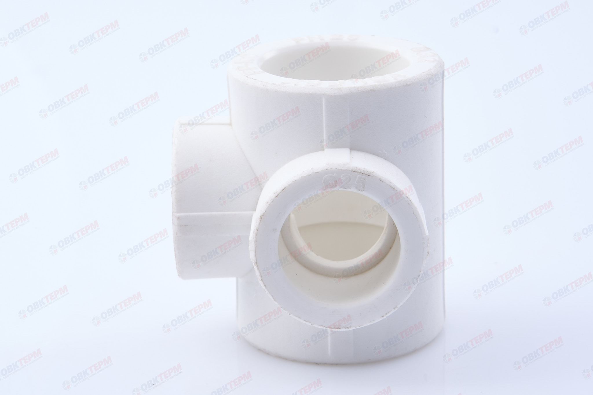 Крестовина двух плоск-я  32*25*25*32      (VALFEX)  белый (100/20) - Изображение №4