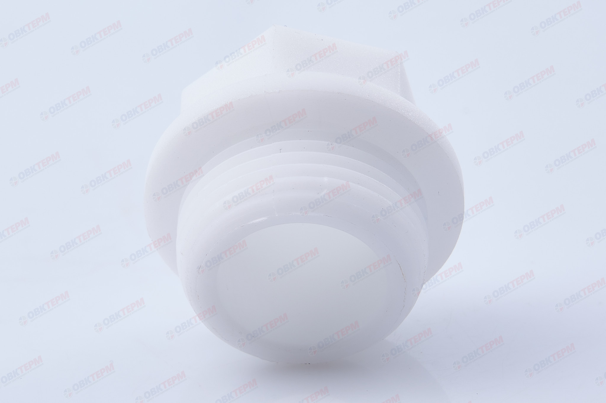 Заглушка резьбовая 25*3/4       (VALFEX)  белый   (900/150) - Изображение №3