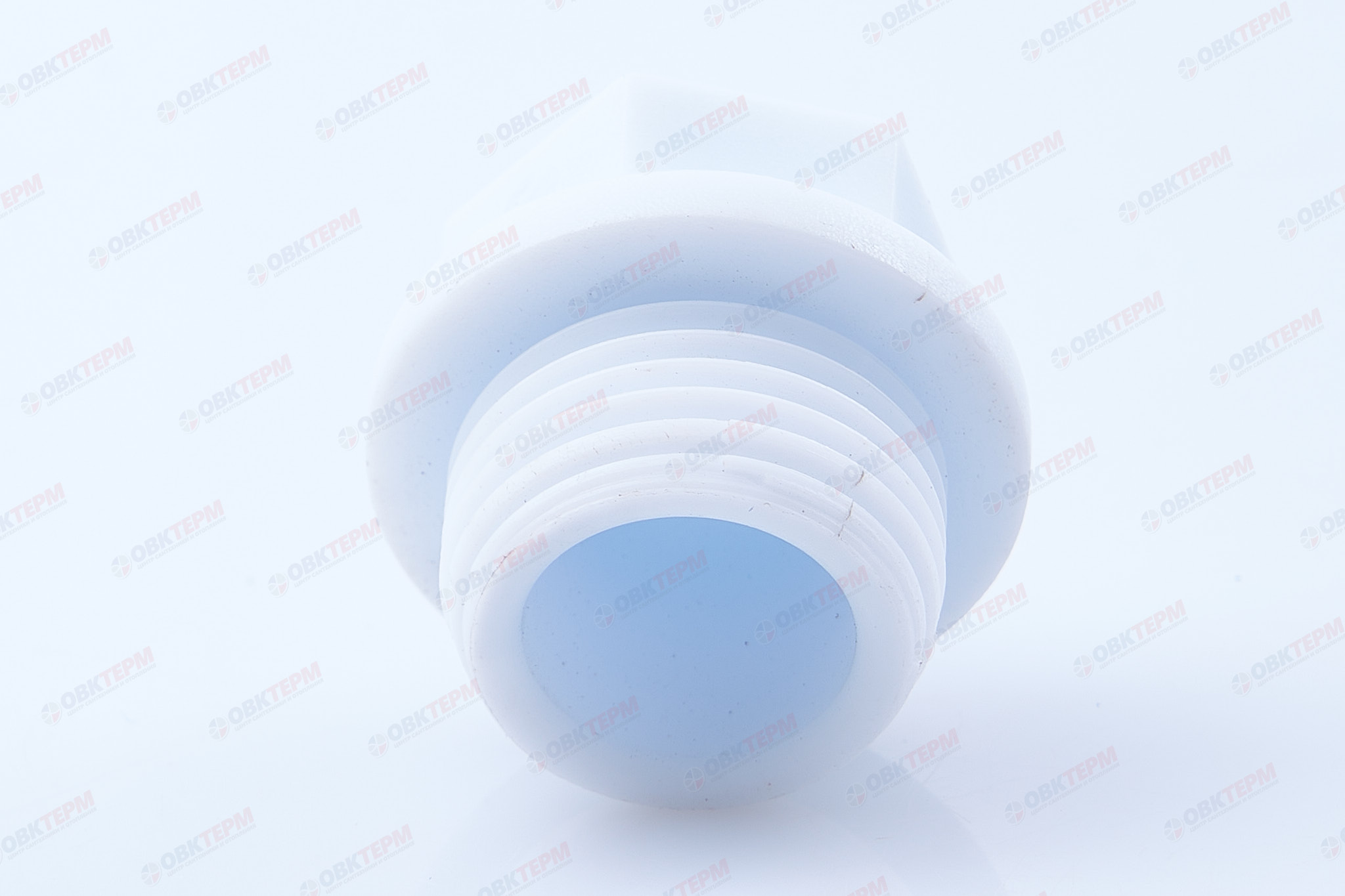 Заглушка резьбовая 20*1/2       (VALFEX)  белый   (1000/250) - Изображение №3