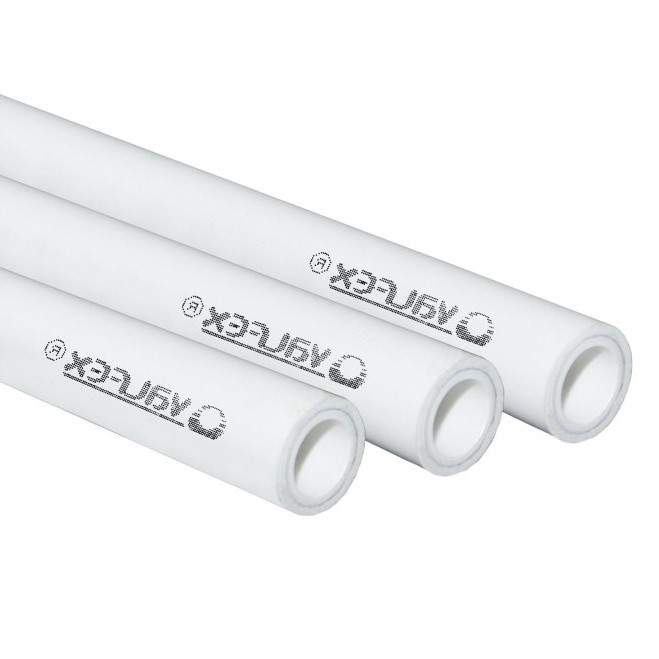 Труба с металлом SDR 6 PN25 32*5,4   (60)    (VALFEX)  белая - Изображение №1