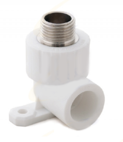Угол монтажный  20 * 1/2"н   (белый)   (150/10)  (TIM) - Изображение №2