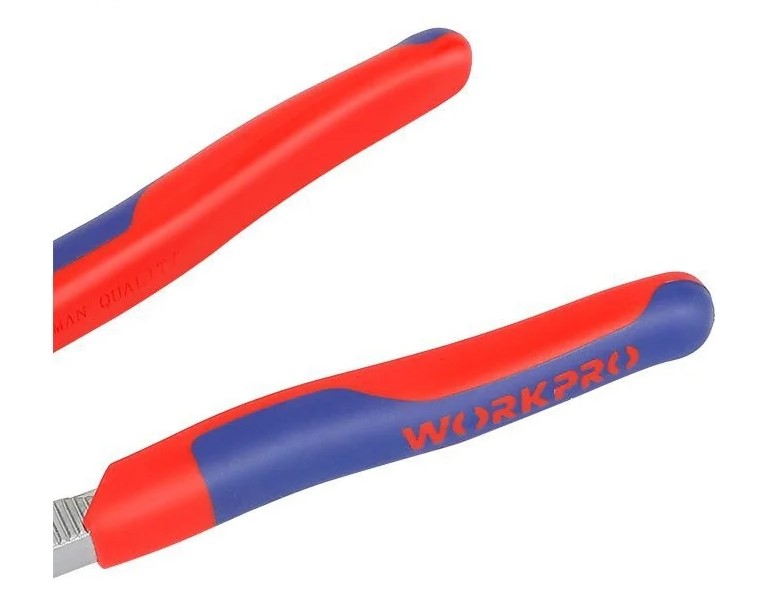 Клещи переставные-гаечный ключ 265мм CR-V (с кнопкой регулировки и подвижной губкой) WORKPRO, Китай - Изображение №3