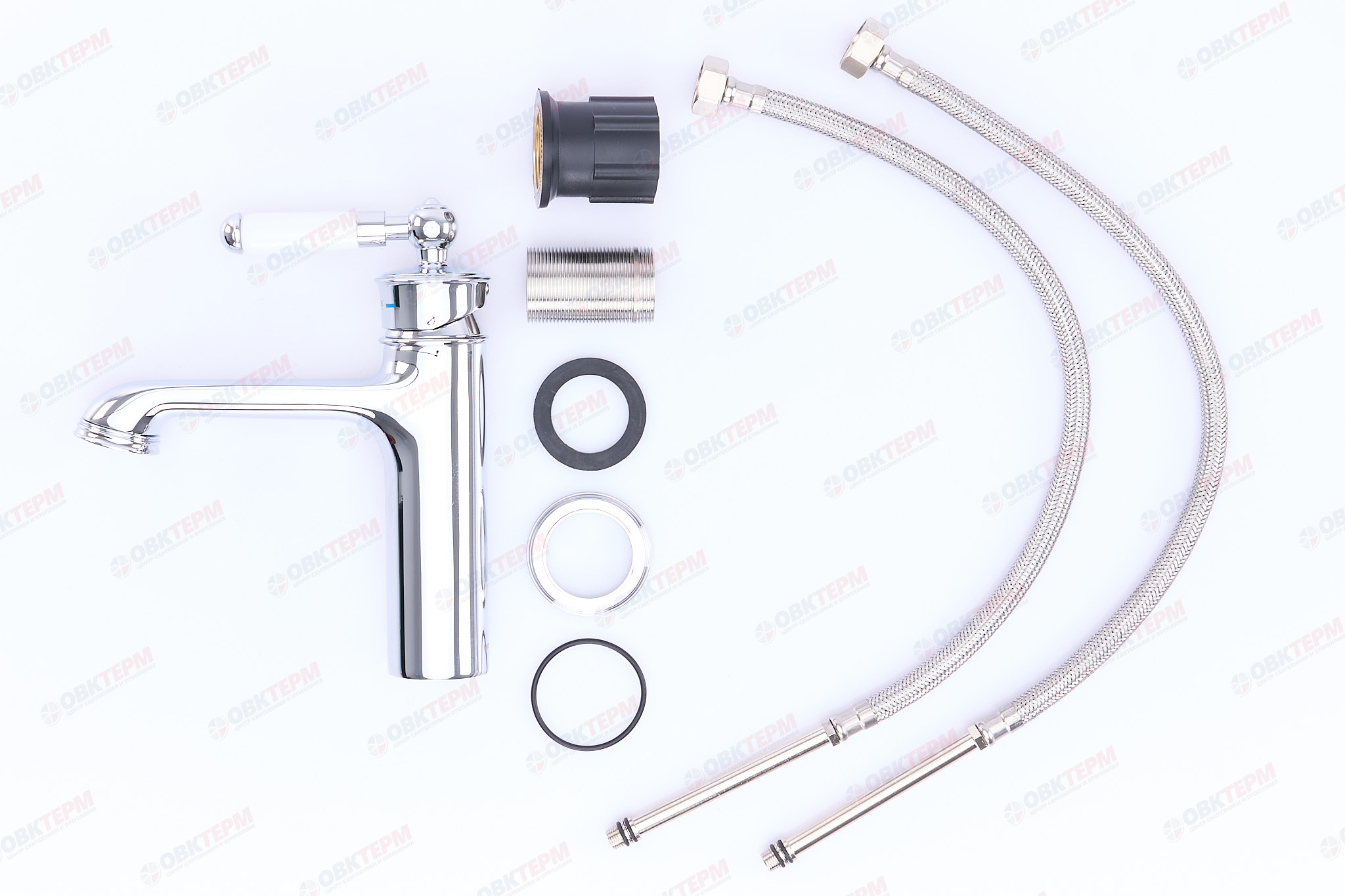 Смеситель д/умывальника MIXXUS PREMIUM VINTAGE 001-A (10шт/ящ) - Изображение №3