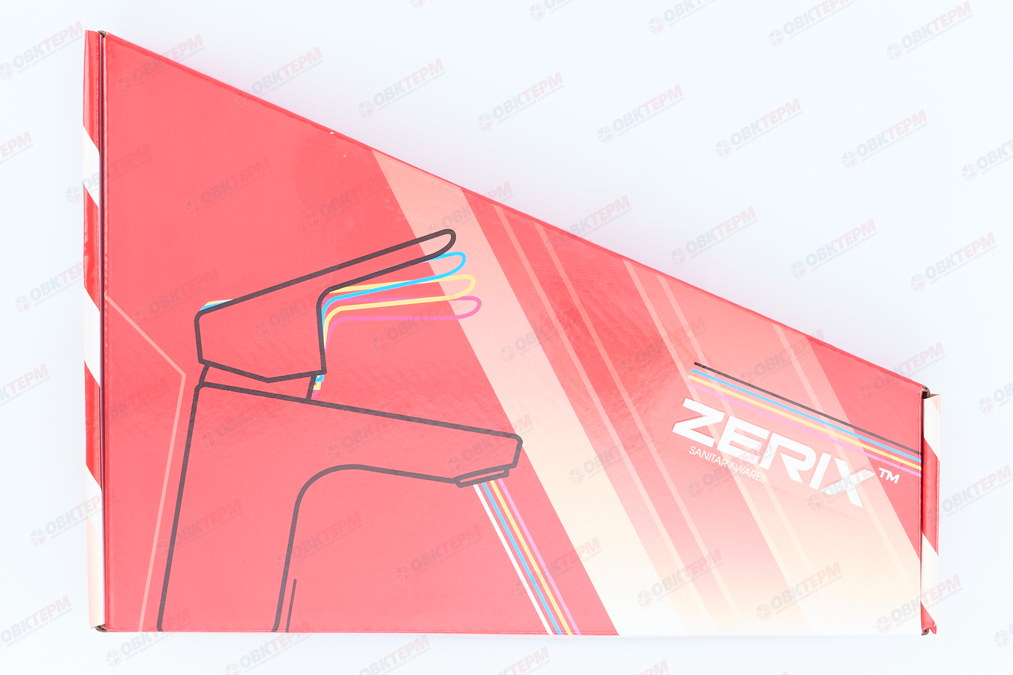 Смеситель д/кухни ZERIX YUB 181 гайка BLACK (10 шт/ящ) - миниатюра №6